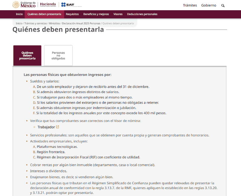 ESPECIAL / SAT&nbsp;