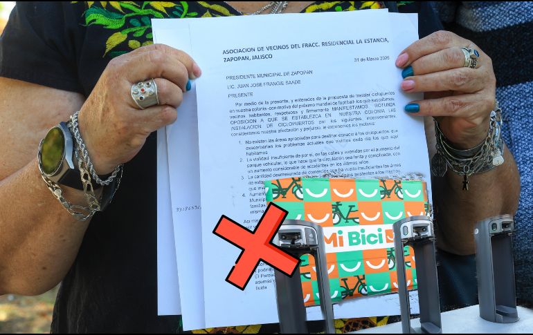 Se llevó a cabo un ejercicio de socialización y diálogo entre vecinos, Movilidad y el Gobierno de Zapopan para explicar la ampliación del programa de MiBici y escuchar las demandas. EL INFORMADOR / J. Acosta