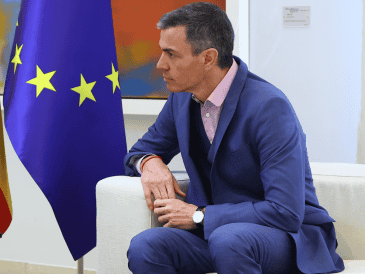 Sánchez insistió en su llamamiento a "un alto el fuego inmediato" en Oriente Medio. EFE/F. Calvo