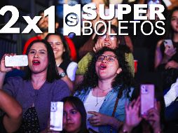 Estos diez conciertos de la Arena Guadalajara se encuentran al 2x1 solo por hoy, 8 de abril. EL INFORMADOR / ARCHIVO