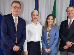 Jean-François Guéganno, Viviane Charpenel, Mariana García de Quevedo Vachez y Alberto Martínez Brun