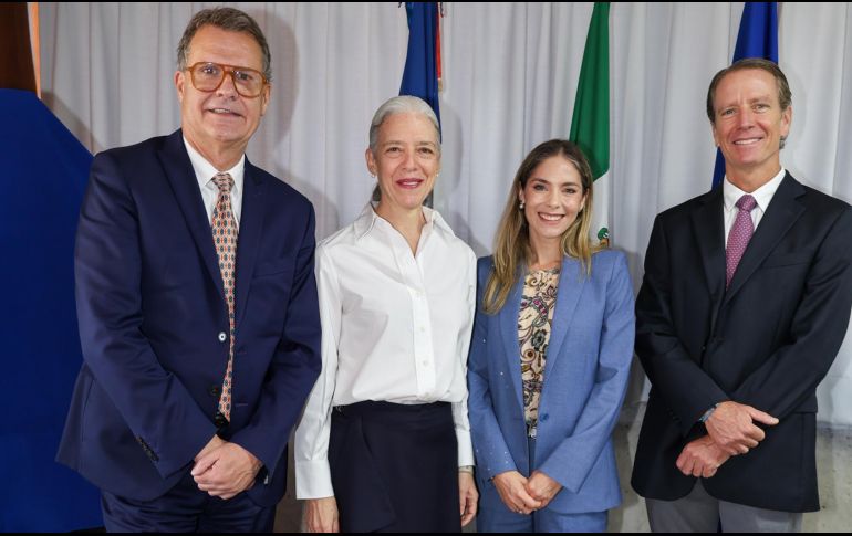 Jean-François Guéganno, Viviane Charpenel, Mariana García de Quevedo Vachez y Alberto Martínez Brun