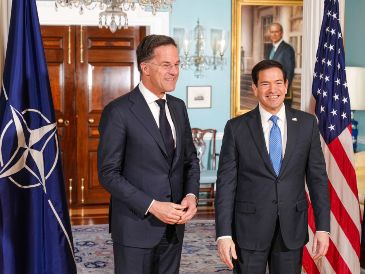 Trump ha criticado abiertamente a la OTAN por no participar activamente en acciones relacionadas con la crisis en Medio Oriente. EFE/F. Everett