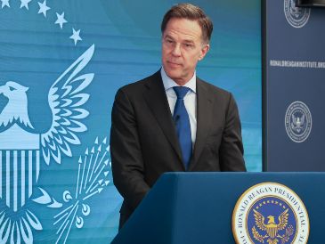 La OTAN sostiene que sus miembros han respondido a las peticiones de Washington en la guerra con Irán, aun cuando algunos países fueron tomados por sorpresa. EFE/O. Guzmán