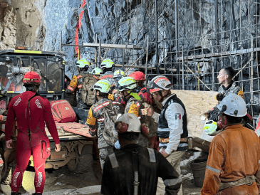 Hasta el momento hay dos mineros rescatados con vida de las 4 víctimas de la mina Santa Fe en Sinaloa. EFE / ARCHIVO
