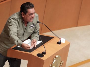 "Ratifico mi lealtad a Morena, mi agradecimiento a Morena", dijo Félix Salgado Macedonio de forma contundente. SUN/ARCHIVO