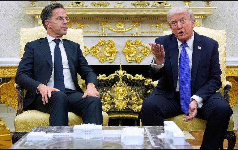 Donald Trump volvió a criticar al régimen de Teherán a través de sus redes sociales. AP/A. Brandon