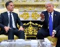 Donald Trump volvió a criticar al régimen de Teherán a través de sus redes sociales. AP/A. Brandon