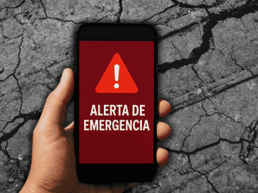 El mensaje de alerta será claro para evitar que la ciudadanía confunda el simulacro con un evento real. ESPECIAL/Gobierno de México/Canva