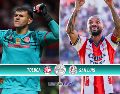 Los Diablos Rojos del Toluca buscarán mantener su invicto en casa frente al Atlético San Luis en el cierre de la Jornada 14. ESPECIAL / IMAGO7 y CANVA