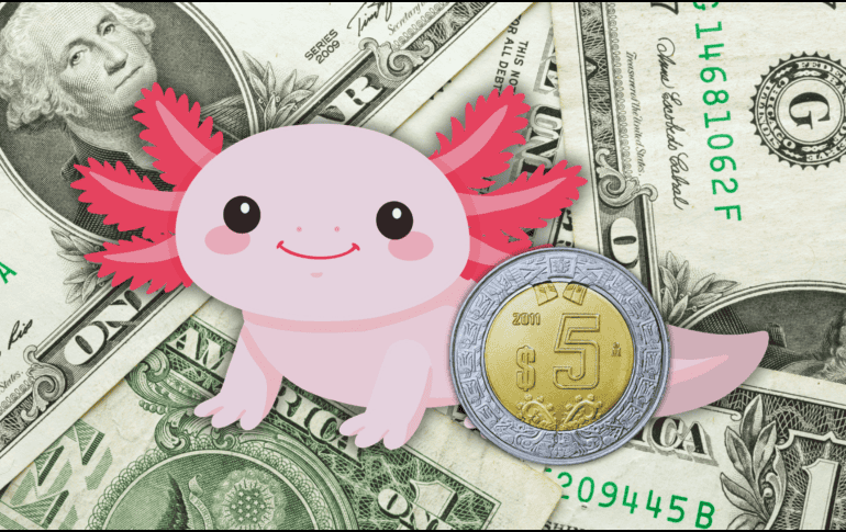 Al menudeo, el dólar se terminó vendiendo en 17.71 pesos en ventanillas de Banamex y significó una baja de 60 centavos en la semana. ESPECIAL / CANVA