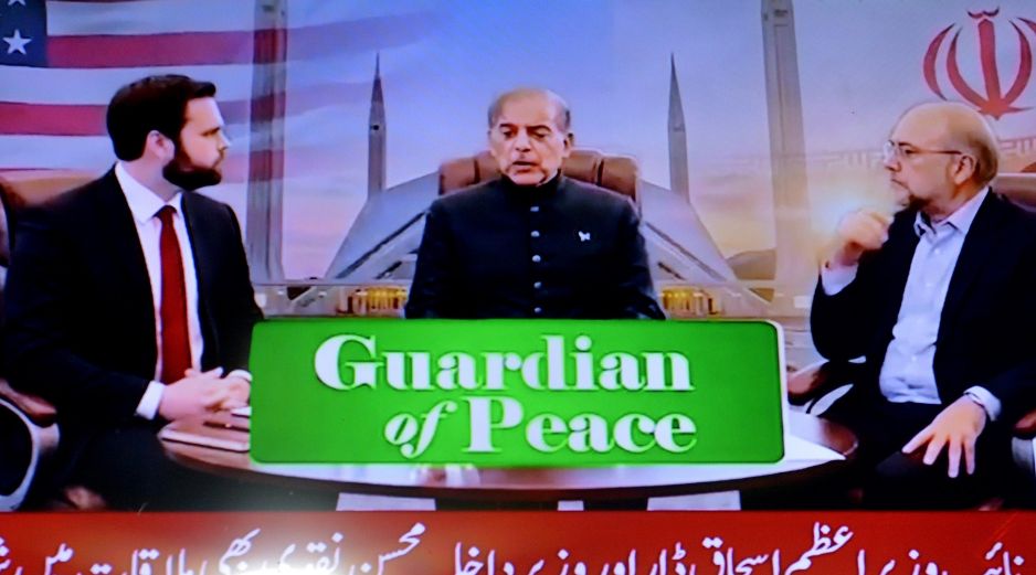 Irán y Estados Unidos iniciaron este sábado en Islamabad su primer encuentro directo. EFE/Bilawal Arbab