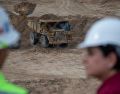 Tras el colapso en la mina de Santa Fe, 21 mineros lograron salir ilesos por sus propios medios, mientras que cuatro personas quedaron atrapadas. EFE/M. Sierra