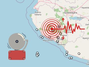 Tres municipios de Jalisco registran actividad sísmica  en lo que va del fin de semana. ESPECIAL / SSN