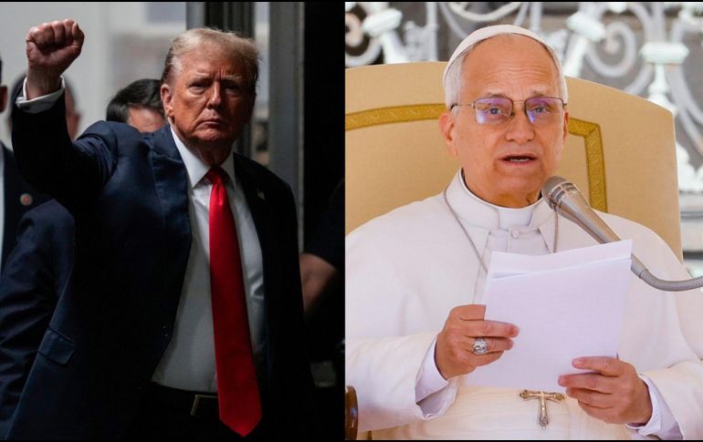 Trump endurece su discurso contra el pontífice al insistir en que sus críticas están equivocadas. EFE/ARCHIVO/ESPECIAL