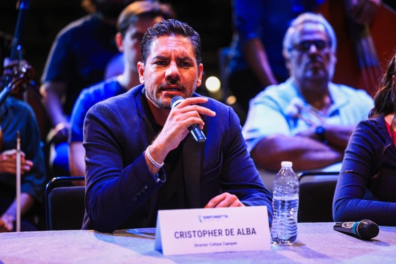 &nbsp;Christopher de Alba destacó que la creación de esta agrupación responde a la necesidad de construir una ruta clara para quienes deciden estudiar música desde edades tempranas. EL INFORMADOR / J. Acosta