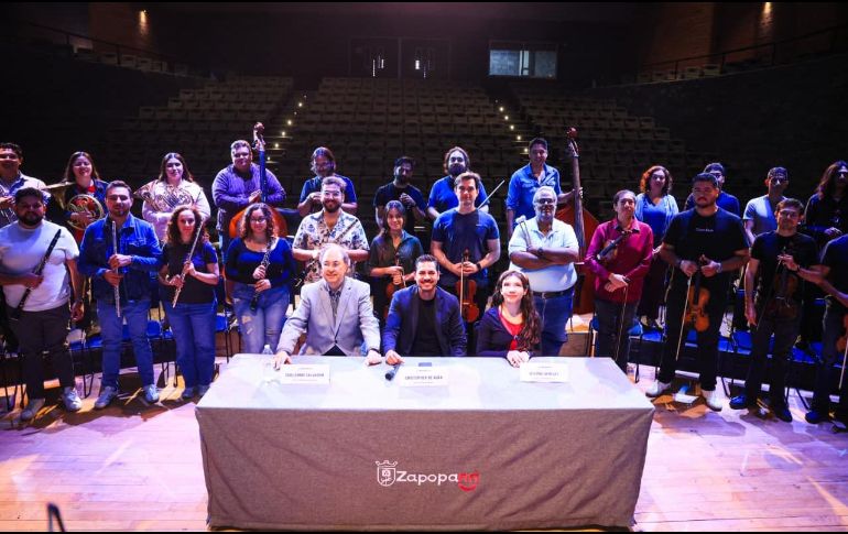 El anuncio se realizó en una rueda de prensa en la que estuvo presente EL INFORMADOR, en la sala de conciertos del Centro Cultural Constitución. EL INFORMADOR / J. Acosta