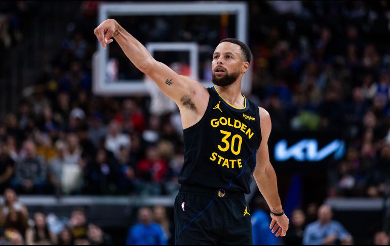 Stephen Curry. El líder de los Warriors se perdió casi tres meses de temporada por lesión. AP/E. Swope