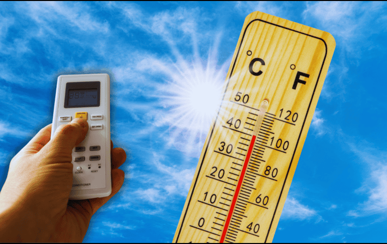 En Jalisco, Sinaloa, Nayarit, Michoacán y Guerrero, el calor extremo no da tregua alguna, alcanzando temperaturas máximas de entre 40 y 45 °C.  ESPECIAL / CANVA