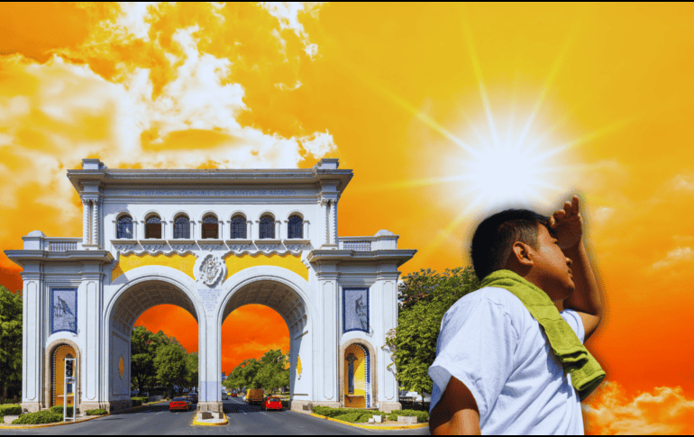 Descubre a qué hora será el pico máximo de calor en Guadalajara y cómo protegerte adecuadamente. Revisa el pronóstico del clima. ESPECIAL / CANVA