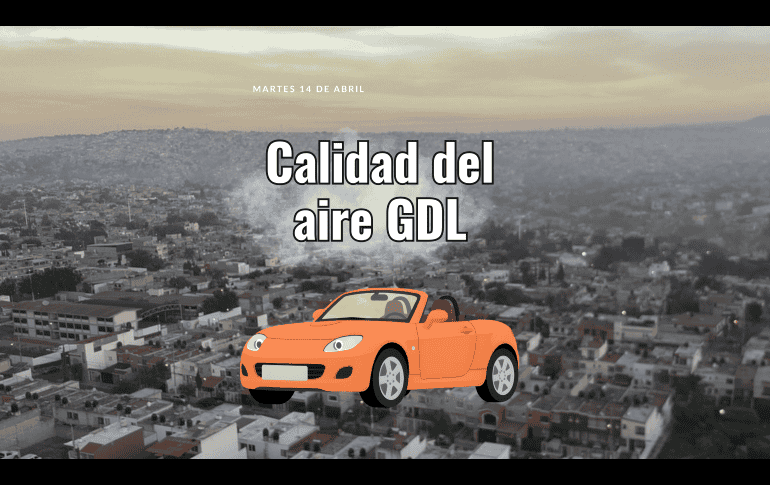 Este nartes 14 deabrilregistra mala calidad de aire en Miravalle, con 64 puntos IMECA. EL INFORMADOR / ARCHIVO