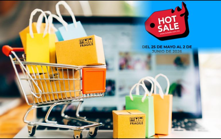 El Hot Sale 2026 promete ser una oportunidad inigualable para renovar los espacios del hogar, actualizar tus dispositivos tecnológicos o planear esas vacaciones soñadas.  ESPECIAL / CANVA y Hot Sale