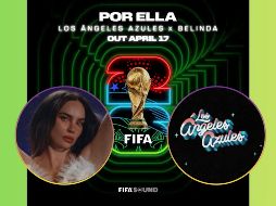 Gianni Infantino publicó desde sus redes sociales que la FIFA trabaja en la producción del álbum musical con motivo de la Copa Mundial 2026. X / @angelesazulesmx / @belindapop / @fifaworldcup_es