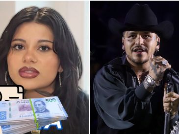 Dagna Mata reveló cómo fue trabajar en el video de "Un vals" de Christian Nodal. ESPECIAL / YouTube El Gordo y La Flaca / EL INFORMADOR / ARCHIVO