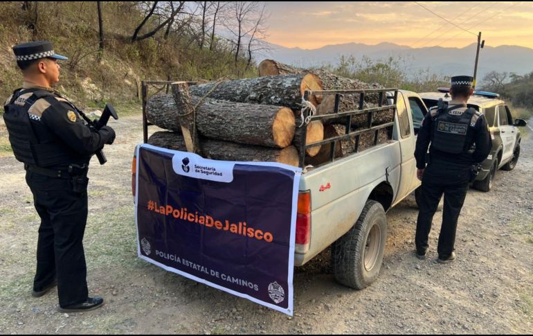 Los detenidos, identificados como Eduardo ‘N’ y Ramón ‘N’, de 47 y 34 años de edad, respectivamente, fueron puestos a disposición de un agente del Ministerio Público. CORTESÍA/ Secretaría de Seguridad del Estado