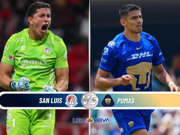 Pumas buscará asegurar su lugar entre los primeros cuatro de la tabla general en su visita al Atlético de San Luis. ESPECIAL / IMAGO7 y CANVA