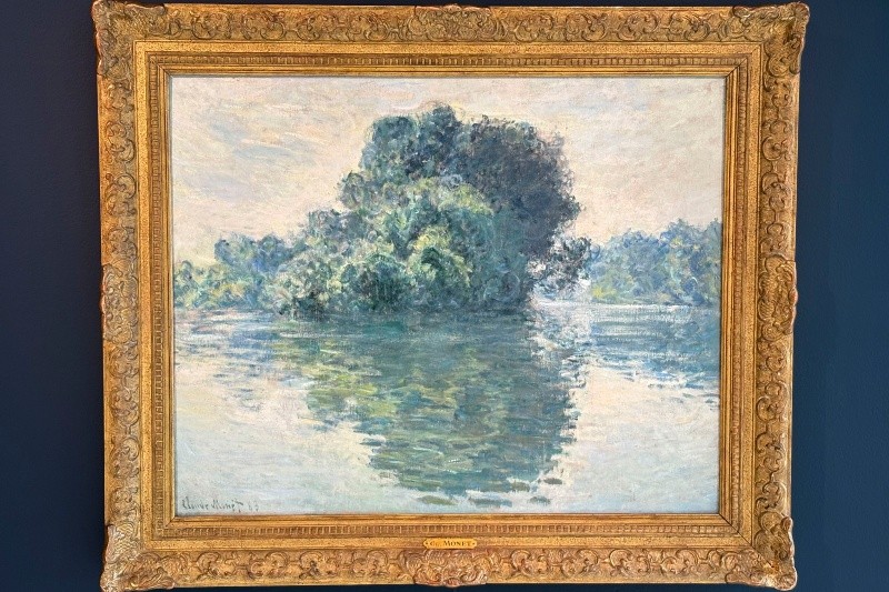 El cuadro de Monet 'Les Îles de Port-Villez' fue vendido por 6,44 millones de euros. EFE/P. Cardona
