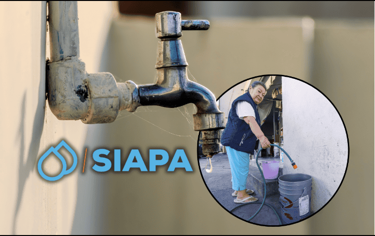 Conoce a partir de qué hora algunas colonias de Guadalajara notarán afectaciones en el servicio de agua por los trabajos del Siapa. EL INFORMADOR/ARCHIVO ESPECIAL/Canva