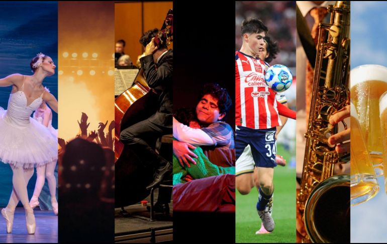 Teatro, música en vivo y experiencias únicas convierten a Guadalajara en el mejor plan del fin de semana. ESPECIAL