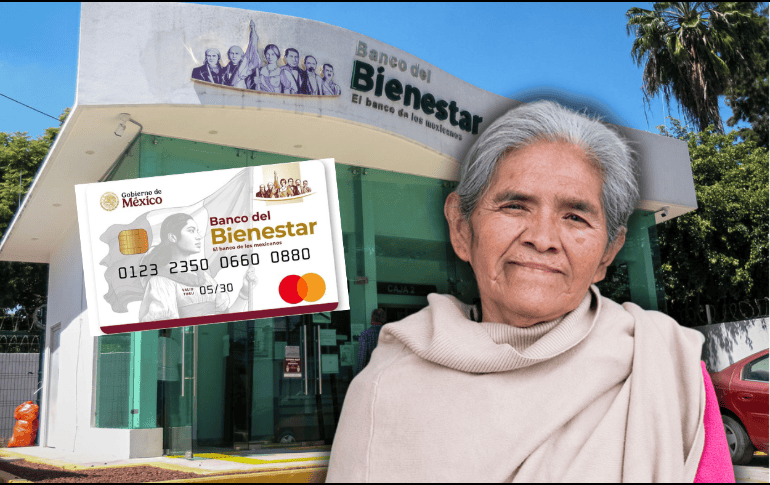 En caso de extravío, existe una alternativa para cobrar la Pensión Bienestar sin utilizar la tarjeta. EL INFORMADOR/ARCHIVO ESPECIAL/Banco del Bienestar