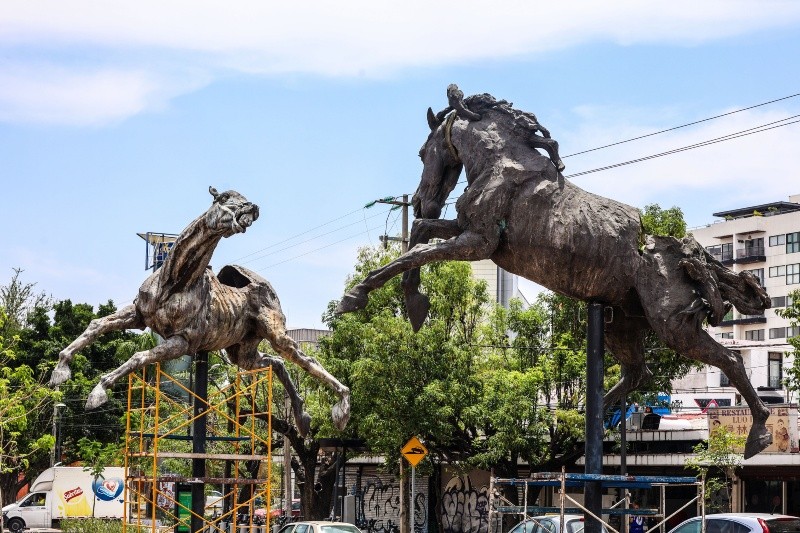 &nbsp; “La Belleza”, “La Abundancia” y “La Alegría”, fueron desmontadas de su antigua ubicación. A.NAVARRO