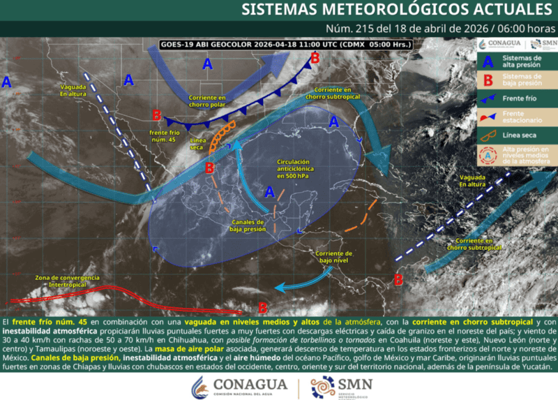 X / @conagua_clima&nbsp;