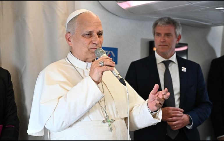 León XIV es el primer papa estadounidense. AFP / ARCHIVO