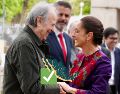 El reconocimiento se dio durante la visita de la Presidenta al Centro Nacional de Supercomputación, en Barcelona. X / @Claudiashein