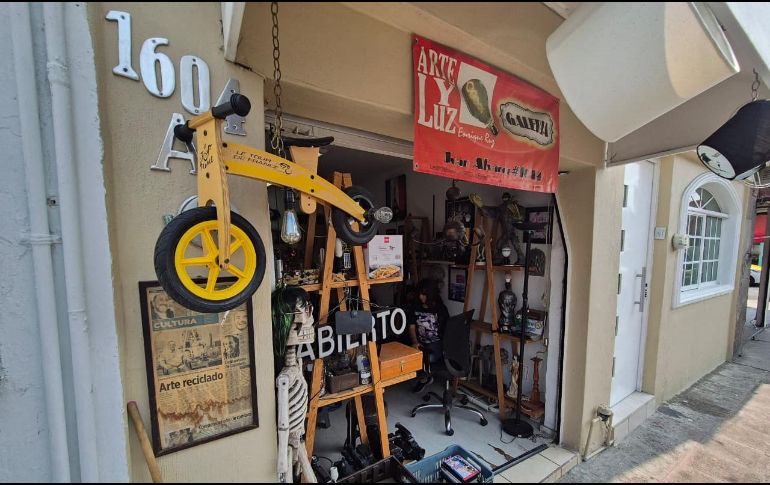 Don Enrique se aventura a hacer un pronóstico: en los próximos años, las empresas más grandes de la ciudad se dedicarán al reciclaje y a la reutilización de objetos. EL INFORMADOR / O. González