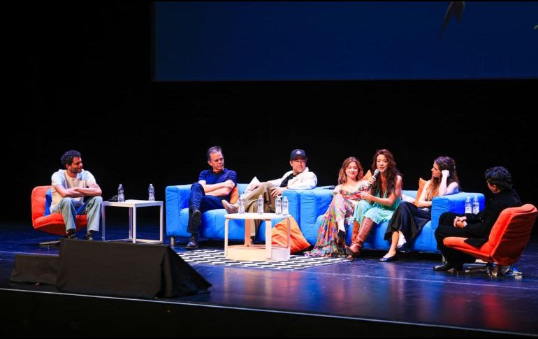 Nicole Wallace reconoció que formar parte de dicha serie, dirigida por Francisca Alegría y Andrés Wood, ha sido un orgullo por el aprendizaje de compartir espacios con otras mujeres talentosas. EL INFORMADOR / J. ACOSTA