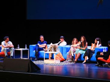 Nicole Wallace reconoció que formar parte de dicha serie, dirigida por Francisca Alegría y Andrés Wood, ha sido un orgullo por el aprendizaje de compartir espacios con otras mujeres talentosas. EL INFORMADOR / J. ACOSTA