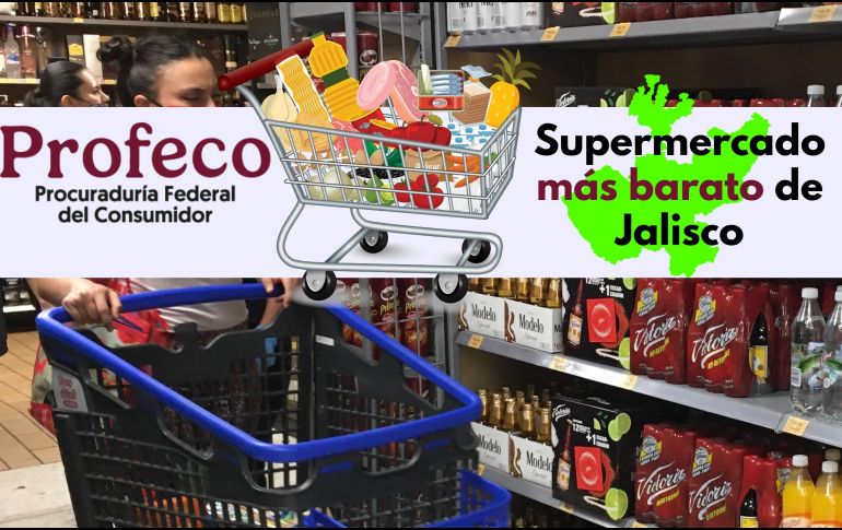 En este supermercado encuentras los precios más bajos de todo Jalisco para adquirir la Canasta Básica; se encuentra en Zapopan. NTX / ARCHIVO