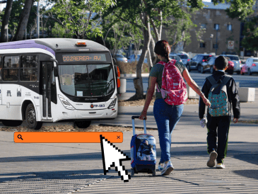 El beneficio de los pasajes gratuitos en el transporte público está dirigido a niños de 5 a 12 años de edad. EL INFORMAOR/ARCHIVO