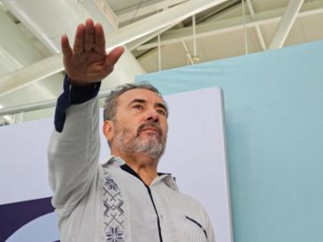 La elección del hoy secretario general fue realizada en las instalaciones de la Universidad Veracruzana el pasado viernes 17 de abril. ESPECIAL