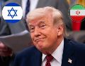 Este es el mensaje que publicó Donald Trump respondiendo a la supuesta influencia de Israel en sus decisiones. EFE / ARCHIVO