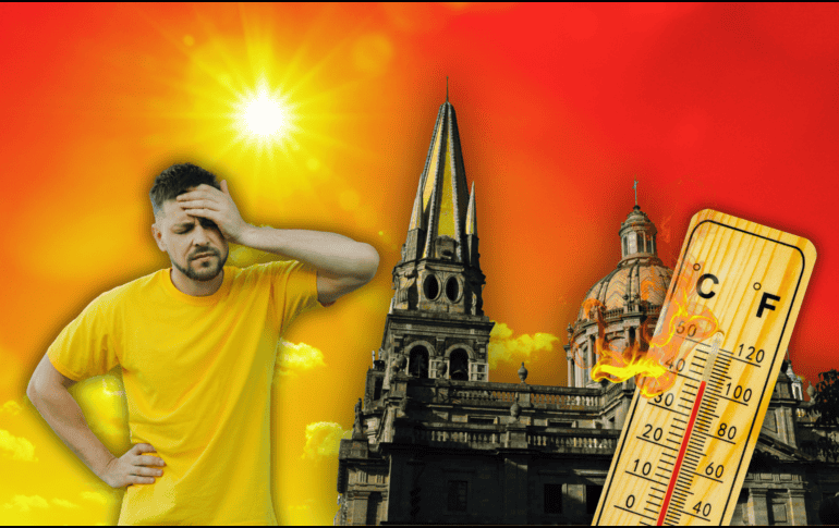 El domingo 26 de abril se perfila indiscutiblemente como el día más caluroso, alcanzando registros de hasta 35 grados centígrados a la sombra. ESPECIAL / CANVA