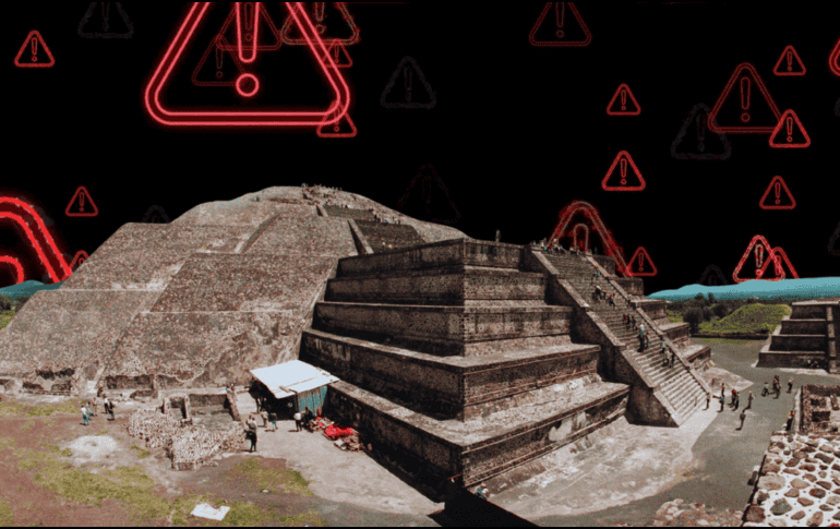 Las autoridades del Gabinete de Seguridad señalaron que colaboran en las investigaciones para esclarecer lo ocurrido en Teotihuacán. NTX / ARCHIVO