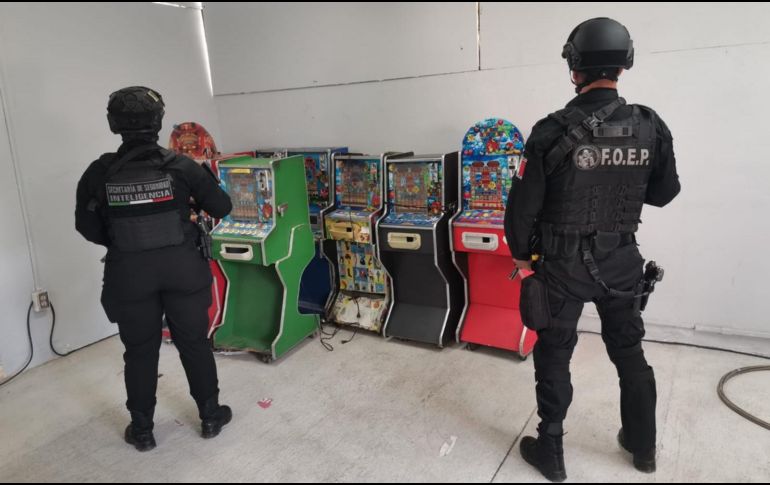 Autoridades señalan que detrás de la operación de máquinas tragamonedas podrían estar involucradas células de la delincuencia organizada. ESPECIAL