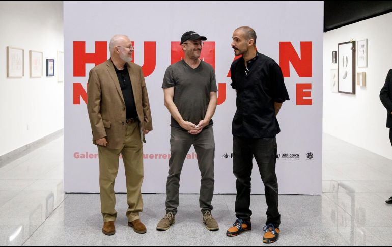 La muestra reúne doce piezas y bocetos que nacen del cruce entre las artes plásticas y el lenguaje cinematográfico. ESPECIAL/ FICG GUADALAJARA.