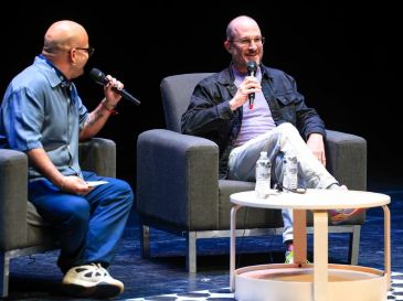 Conversando con Gonzalo Lira, la presencia de Aronofsky se convirtió en uno de los momentos más esperados y comentados de la actual edición del FICG. EL INFORMADOR/J. Acosta